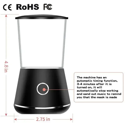 Face Mask Maker Machine Electric Facial Device DIY Fruit Natural Vegetable Collagen Self-made Mask Rejuvenation Care Reusable