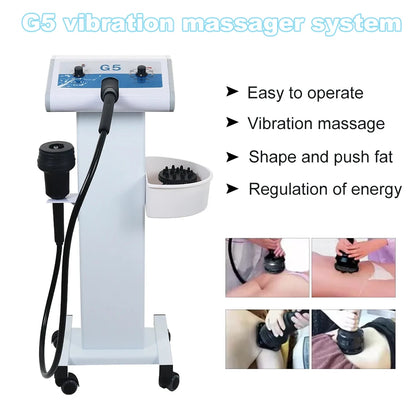 G5 Vibration Massage Slimming Beauty Machine Body Shape Weight Loss Waist Muscle Relax Anti Cellulite High Frequency Device
