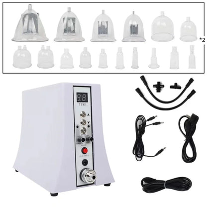Electric Vacuum Therapy Machine Butt Lifting Buttocks And Breast Enlargement Pumps Therapy Cupping Massager Salon Machine