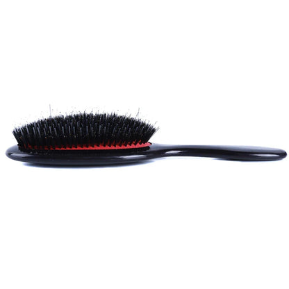 1PC Oval Boar Bristle & Nylon Hair Comb Mini Anti-static Hair Scalp Massage Comb Hairbrush Salon Hair Brush Styling Tools