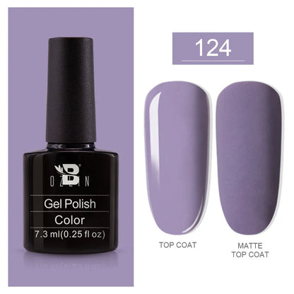 BOZLIN 5ml Sparkling Chameleon Mica Shell Gel Polish Colorful Sequins Manicure Semi Permanent Soak Off Nail Art Gel Varnish