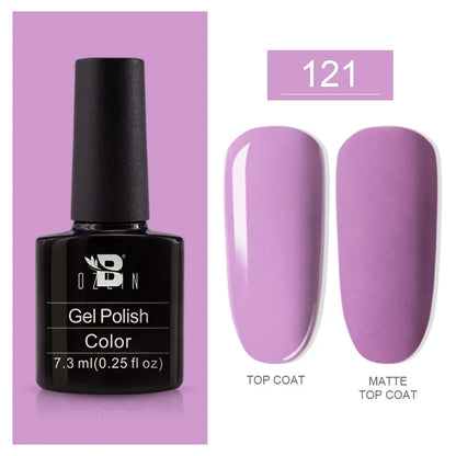 BOZLIN 5ml Sparkling Chameleon Mica Shell Gel Polish Colorful Sequins Manicure Semi Permanent Soak Off Nail Art Gel Varnish