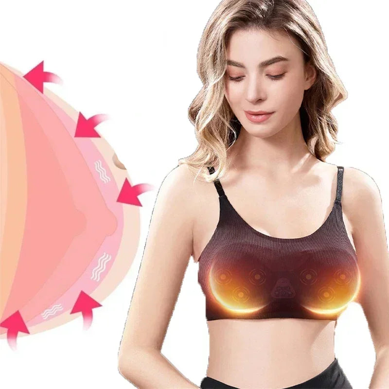 Breast Enlarging Massager Bra Vibration Chest Enhancement Instrument Breast infrared heating expansion anti sagging breast care