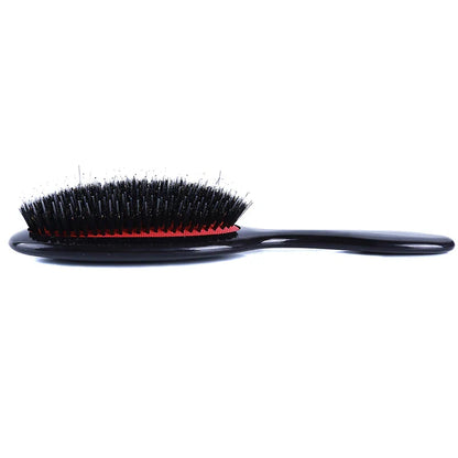 1PC Oval Boar Bristle & Nylon Hair Comb Mini Anti-static Hair Scalp Massage Comb Hairbrush Salon Hair Brush Styling Tools