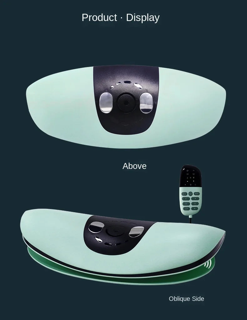 Curved Lumbar Spine Massager Intelligent Electric Hot Compress Soothing Lumbar Massage Instrument