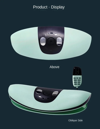 Curved Lumbar Spine Massager Intelligent Electric Hot Compress Soothing Lumbar Massage Instrument