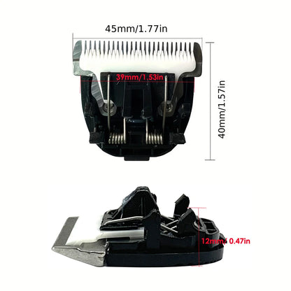 1Pcs Brand Ceramic Blade for Remington HC5810 HC5811 BaoRun X7 P2 P6 P9 S1 Spare Knife Electric Hair Clipper Trimmer Cutter Head
