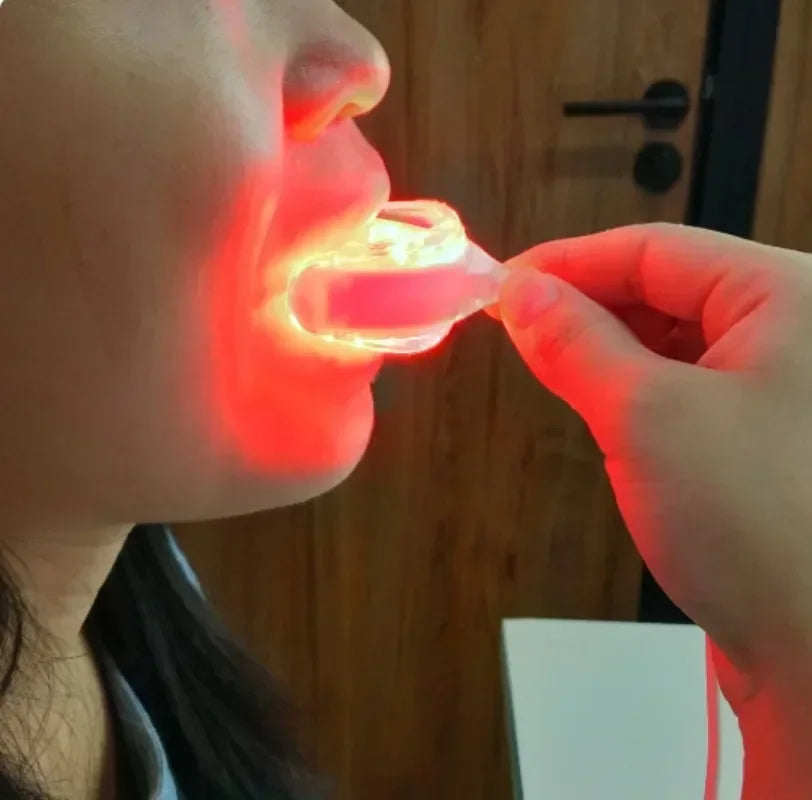 LED Red Light Therapy for Gum inflammation & oral wounds