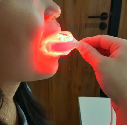 LED Red Light Therapy for Gum inflammation & oral wounds
