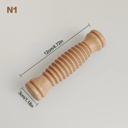 Massage Manual Wood Therapy Massage Tool Wooden Mushroom Shape Anti Cellulite Maderoterapia Lymphatic Drainage For Full Body Use
