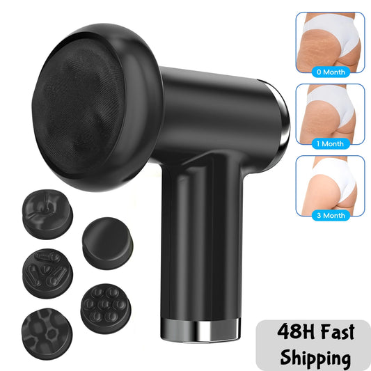 Electric Body Sculpting Machine Cellulite Massager&5 Heads,Full Body Rotaion Massage for Back/Abdomen/Butt/Leg/Arms Deep Relax