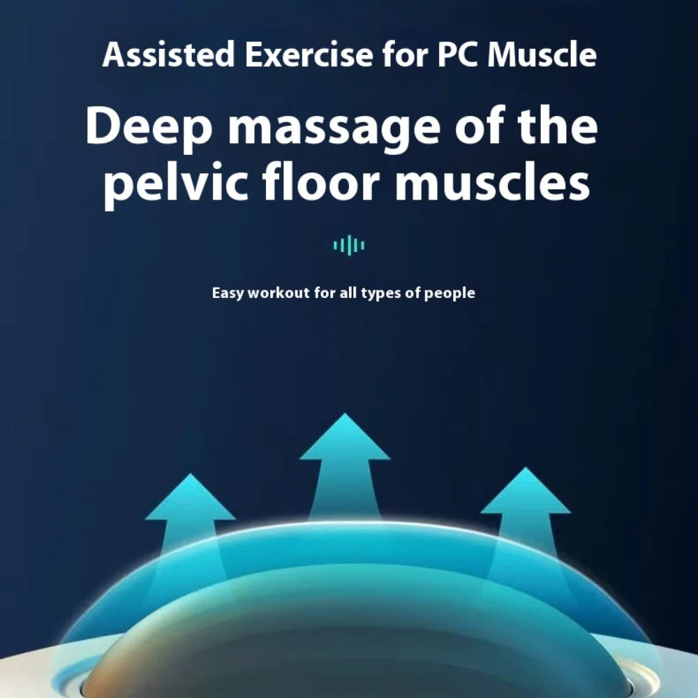 Pelvic Floor Muscle Trainer Muscle Repair Exerciser Buttock Massage Kegel Exerciser Prostate Muscle Massage Men Women