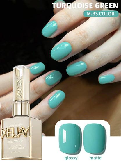 1pc 15ml Reddish Brown Gel Nail Polish Starter Pure Soak Off No Wipe Nail Gel Polish Suitable For All Seasons