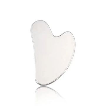 Gua Sha Natural Stainless Steel Scraper Massager Facial Skin Care Guasha Board Face Massager Board Heart Shape Body Relaxation