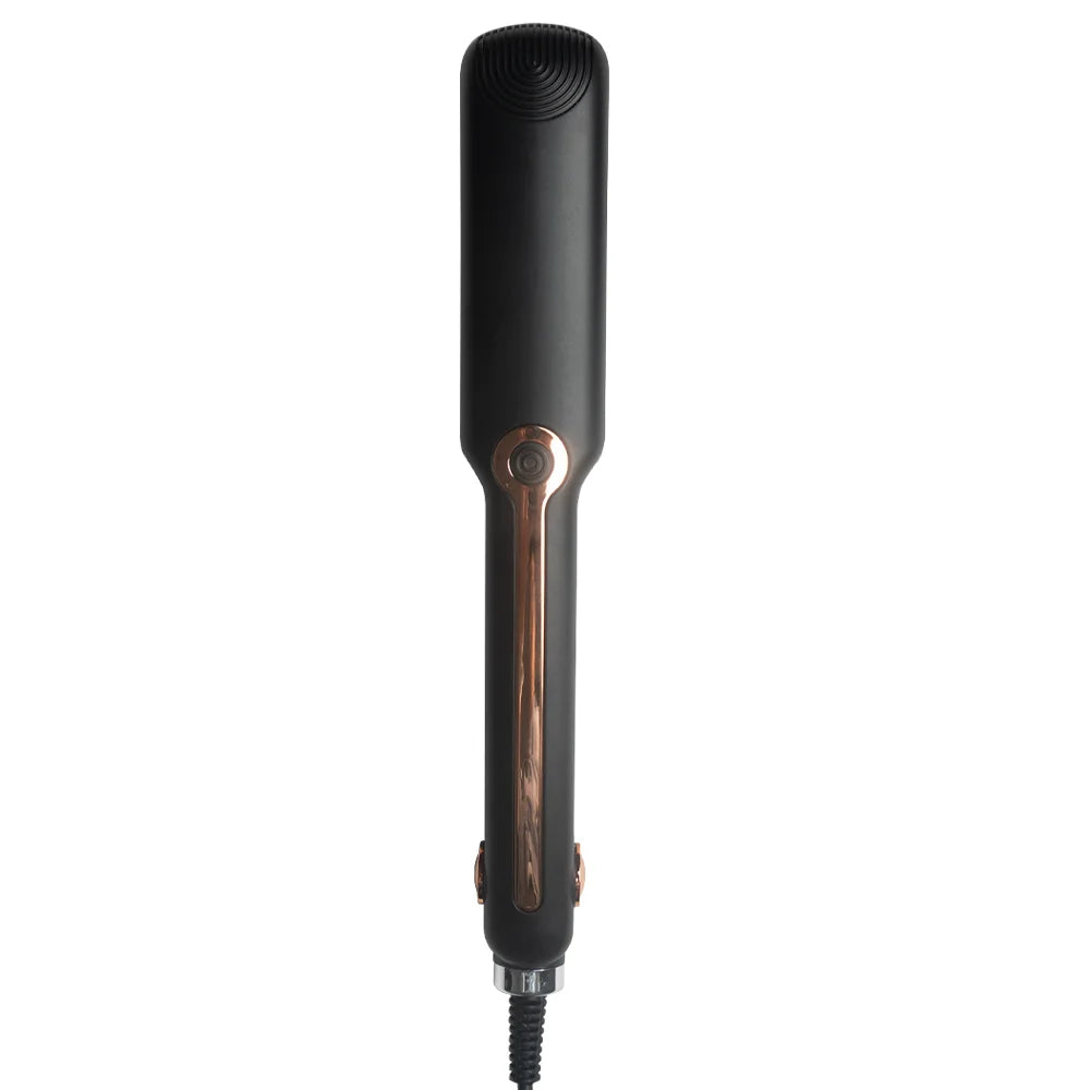 Professional Hair Straightener Curling Iron Ceramic Flat Iron Negative Ion Wide Plate Temperature Adjustable Hair Straightener