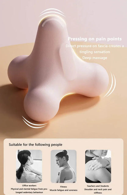 Four Corner Fascia Ball Body Deep Tissue Massage Ball Trigger Point Muscle Knots For Shoulders Neck Back Foot Yoga Fitness Balls