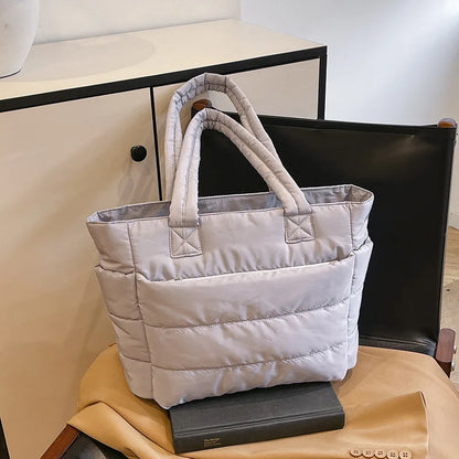 New Large Capacity Tote Bag Versatile Handbag for Women Commuting Bag Messenger Shoulder Bag Multiple Pockets Mummy Bag