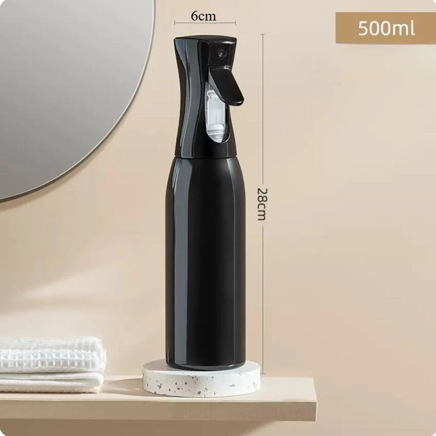 High Pressure Hair Spray Bottle Refillable Bottles Continuous Mist Watering Can Automatic Salon Barber Water Sprayer Hair Tools