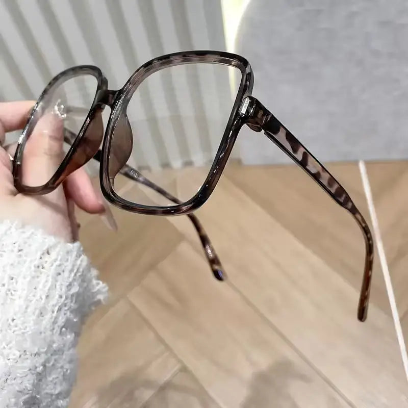 1Pc/3Pcs Classic Fashion Large Frame Square Glasses Transparent Lens Casual Fashion Decorative Glasses Suitable for Office, Read