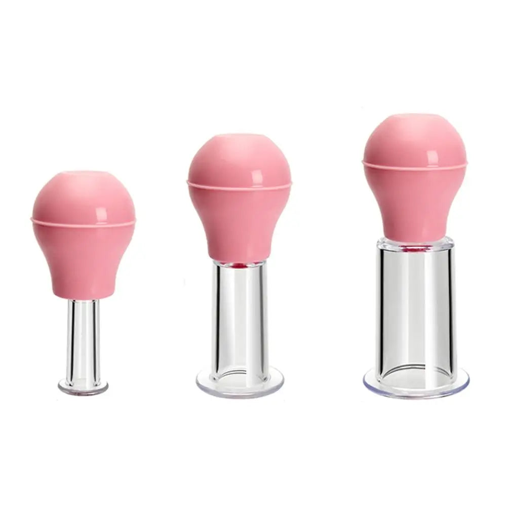 Silicone Facial Massage Cups Rubber Vacuum Cupping Cellulite Jar Cups Pvc Face Skin Massager Anti Body Lifting Skin Scrapin U2S7