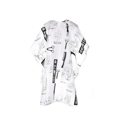 Best Selling 2022products Pattern Cutting Hair Waterproof Cloth Salon Barber Cape Hairdressing Hairdresser Apron Haircut capes