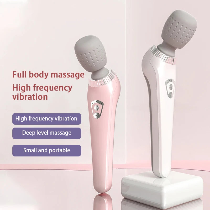 Portable Electric Massage Stick Vibration Massage Gun USB Charging Muscle Relaxation Mini Electric Kneading Vibration Massager