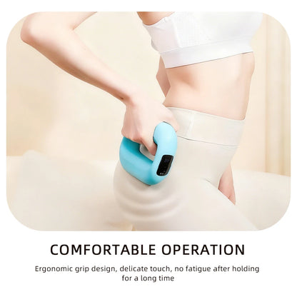 Multifunctional Full-Body Fascia Ring Portable Fascia Gun Massage Ring Vibrating Neck Shoulder Relaxation Body Shaping Massage