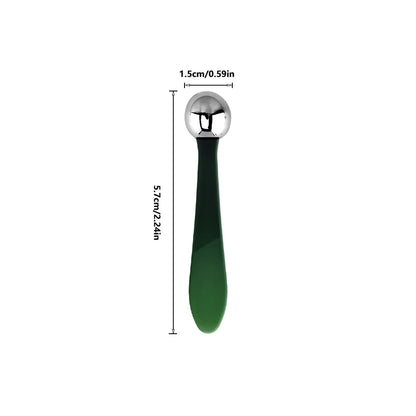 2in1 Mini Eye Massage Stick Face Lifting Massage Anti Cream Eye Pouch Dark Circles Spoon Applicator Facial Mixing Scoop Tool