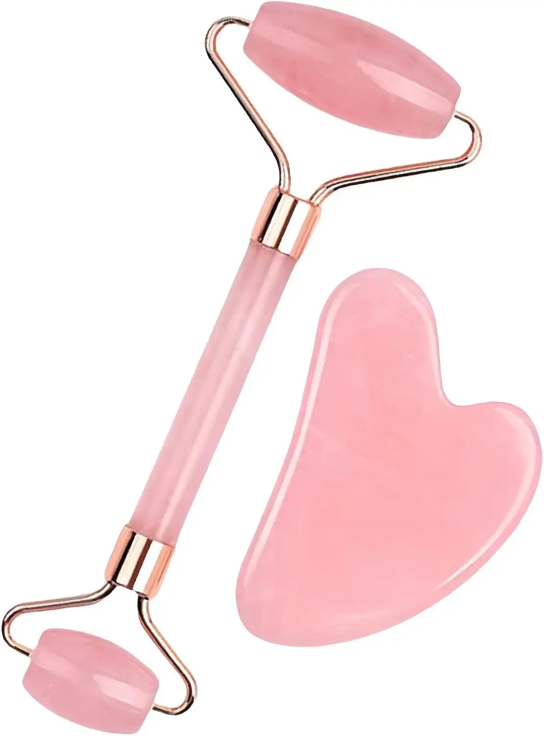 Face Slim Skin Massager Roller Set Guasha Board Resin Scraper Wrinkle Remover Massage Roller for Facial Lifting Care Tool