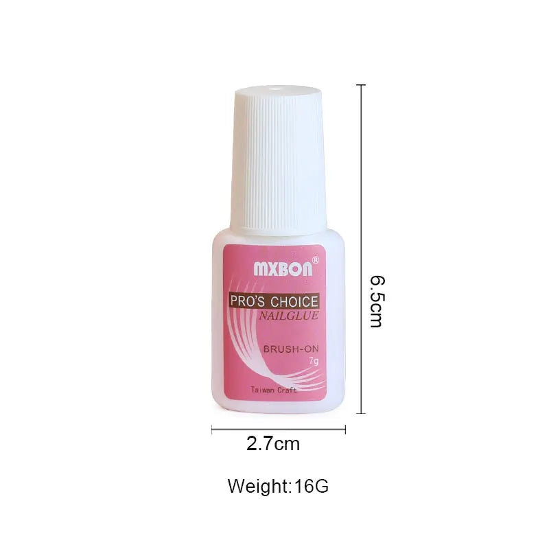 No Wipe Strong Nail Glue Rhinestone Nail Gel Adhesive For DIY Nail Art Gems Jewelry False Nails Extension Glue Stick The Drill