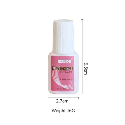 No Wipe Strong Nail Glue Rhinestone Nail Gel Adhesive For DIY Nail Art Gems Jewelry False Nails Extension Glue Stick The Drill