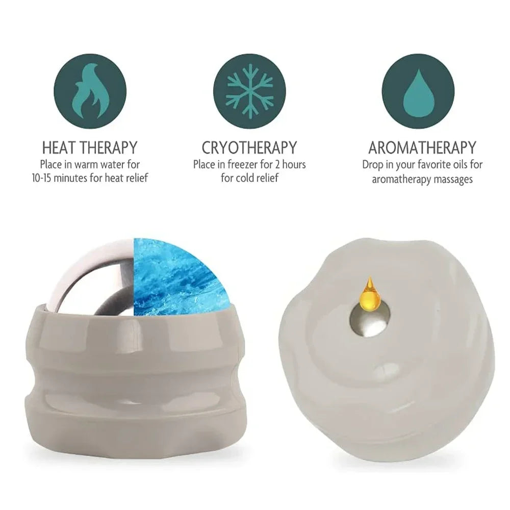 Cryo Therapy Ice Massage Ball Cold/Hot Relief For Inflammation Swelling Foot Back Body Muscle Massager Rapid Workout Recovery