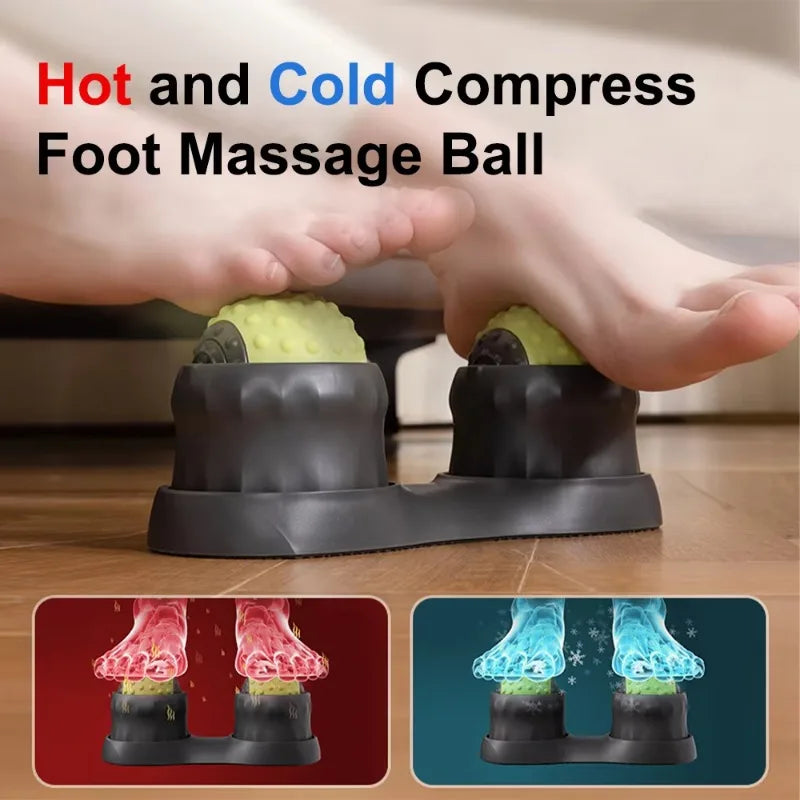 Yoga Fascia Ball Heating and Cooling Foot Massage Ball Neck Membrane Ball Sole Muscle Relaxation Relieve Fatigue Handheld Ball