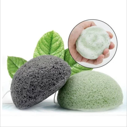 Facial Puff Face Cleanse Washing Sponge Konjac Konnyaku Exfoliator Cleansing   Care Makeup Tools