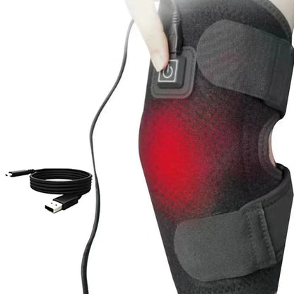 Electric Knee Pads USB Charging for Autumn and Winter Cold Protection and Warmth with Three Adjustable Heating Strips
