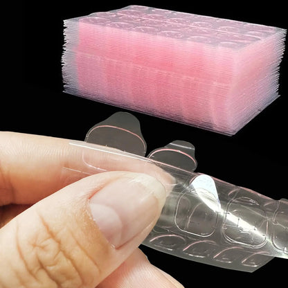 Double Sided Nail Glue Stickers Jelly Gel Glue False Nail Nails Bck Glue Sticker Nails Accessories And Tools Reusable