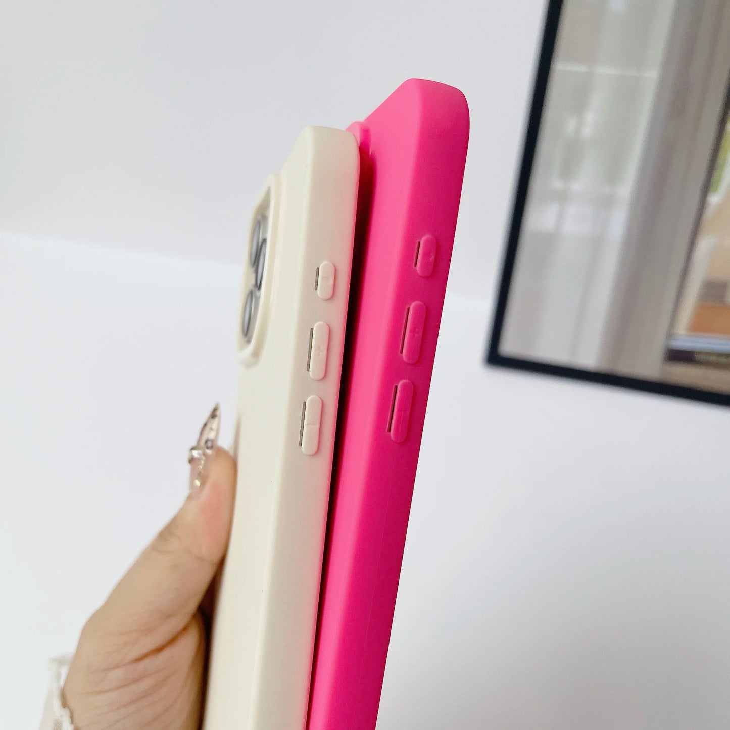 Lanyard with Adjustable Cord Rope Strap Case For iPhone 15 16 Pro Max 14 13 12 11 7 8 Plus X XS XR Soft Silicone Phone Cover