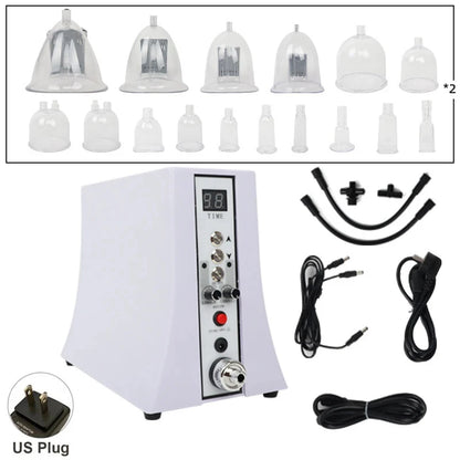 Electric Vacuum Therapy Machine Butt Lifting Buttocks And Breast Enlargement Pumps Therapy Cupping Massager Salon Machine
