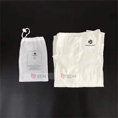 10pcs white bodysuit body suit massage suits disposable vacuum massages costumes for vacuum body massage machine