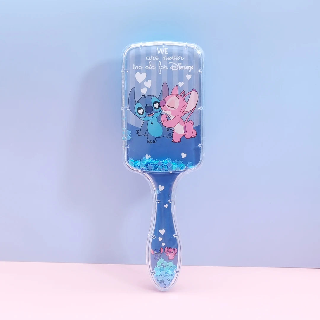Stitch Hair Comb - Cute Anti-Knot Comb for Girls, Kids Gift, Portable Hair Detangler