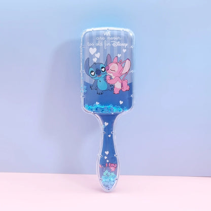 Stitch Hair Comb - Cute Anti-Knot Comb for Girls, Kids Gift, Portable Hair Detangler