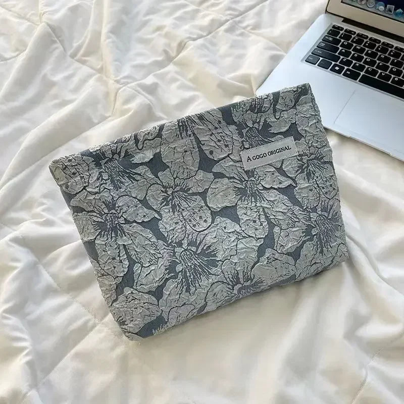 Women Makeup Kits Handbags Phone Pencil Case Organizer Pouch Bag Korean Fashion Flower Travel Cosmetic Storage Bag Kawaii