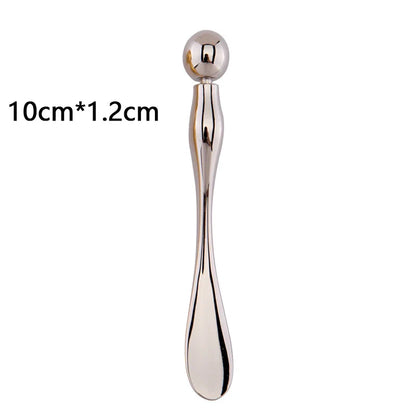 Metal Face Massage Stick Anti Wrinkle Eye Cream Applicator Mask Mixing Spatulas Scoop Eyes Massage Beauty Stick for Facial Care