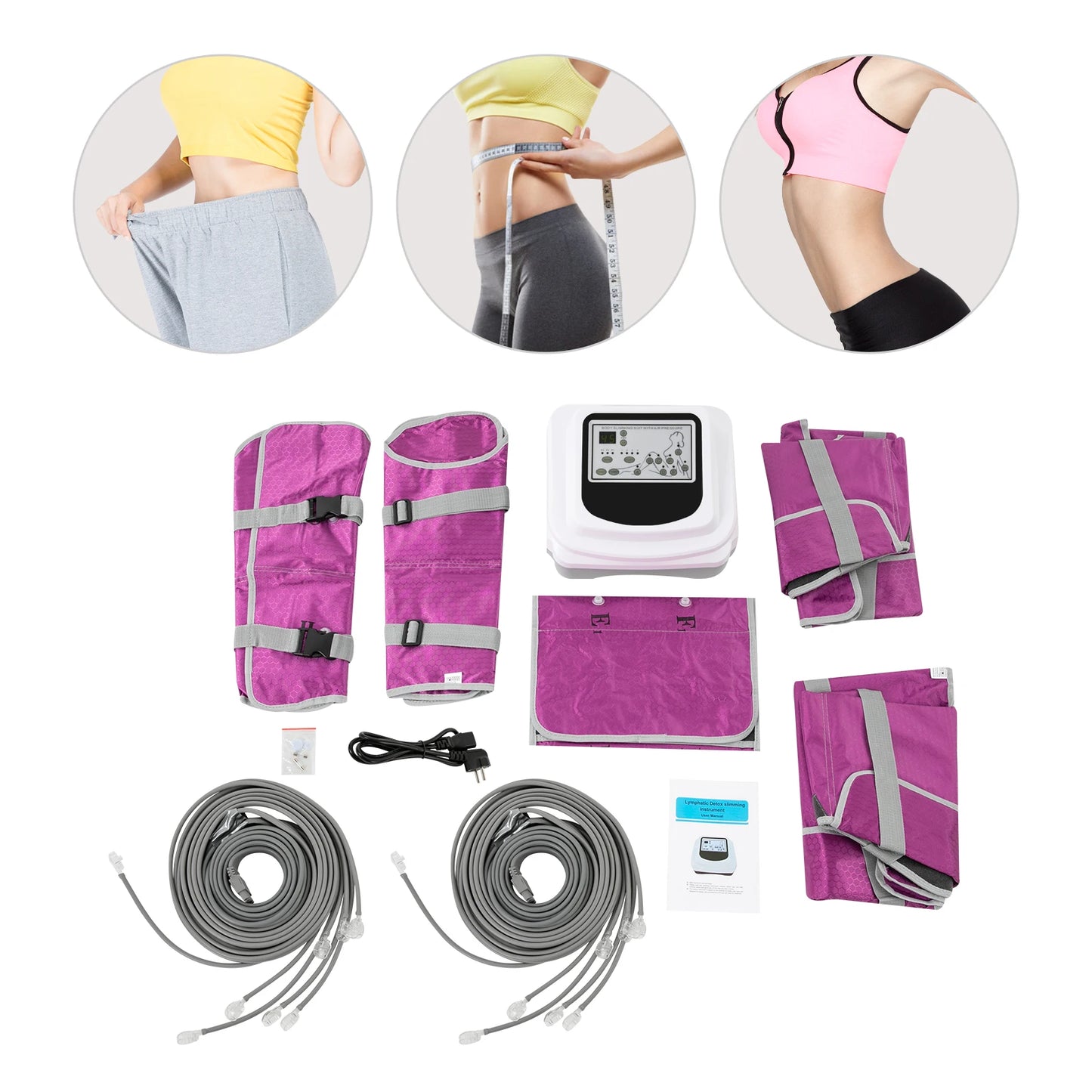 Modern Pressotherapy Machine Pressotherapy Air Pressure Lymphatic Drainage Massager  Lymphatic Drainage Device 60°/140℉