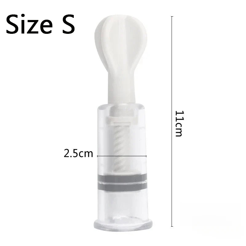 Vacuum Suction Cupping Cup Nipple Enhancer Massage Vacuum Cans Plastic Enlarger Suction Enlarger Body Breast Massager Cups
