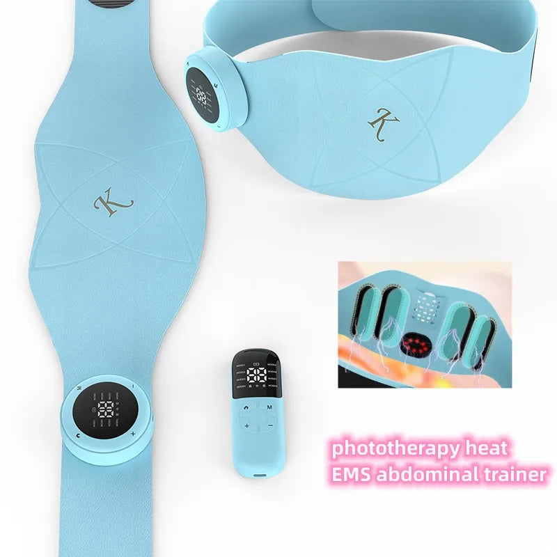 Lower Back Massager for Pain Relief Adjustable Heating Pad Infrared Vibrating Back Massager Waist Lumbar Belt ABStimulator Muscl