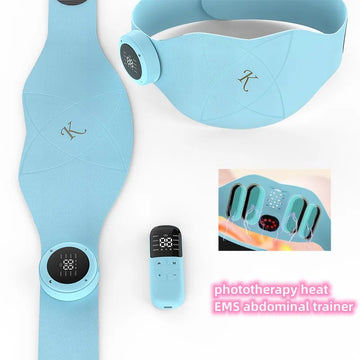 Lower Back Massager for Pain Relief Adjustable Heating Pad Infrared Vibrating Back Massager Waist Lumbar Belt ABStimulator Muscl