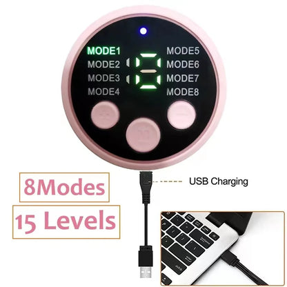 Muscle Stimulator Body Slimming Belt Electric Massage Abdominal Trainer Toner Weight Loss Smart Fitness Vibration Belt Unise