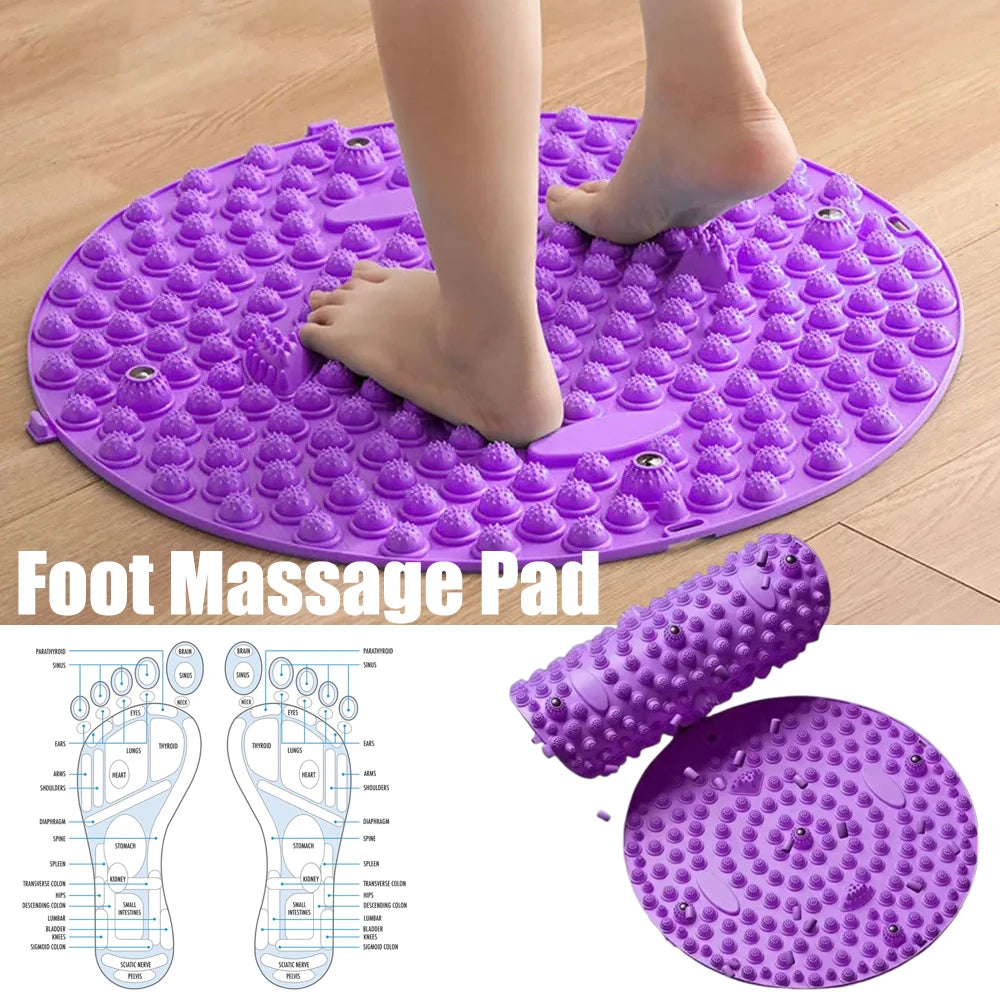 Tabla de presión para dedos, almohadilla para masaje de pies, tabla de presión para caminar saludable, almohadilla para masaje de pies, esterilla de acupresión para yoga de pies, accesorios de entrenamiento