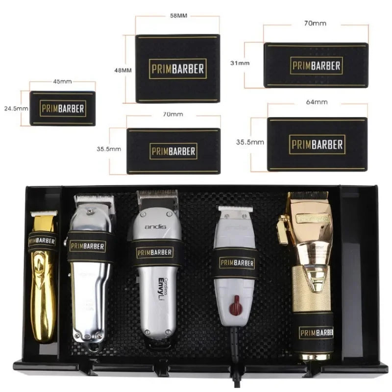 5Pcs/set  Trimmer Grip Barber Hair Clipper Rubber Anti Slide Design Professional Hair Trimmer for Men  Hair Clipper Grip Rubber